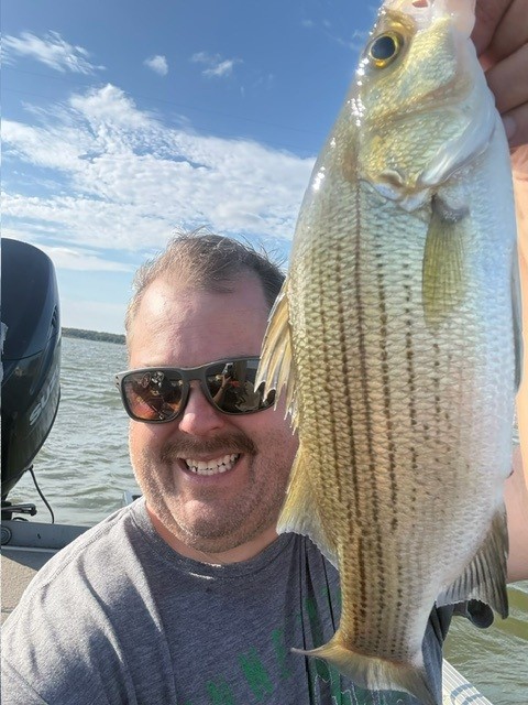 Jeremy Dasovich with fish